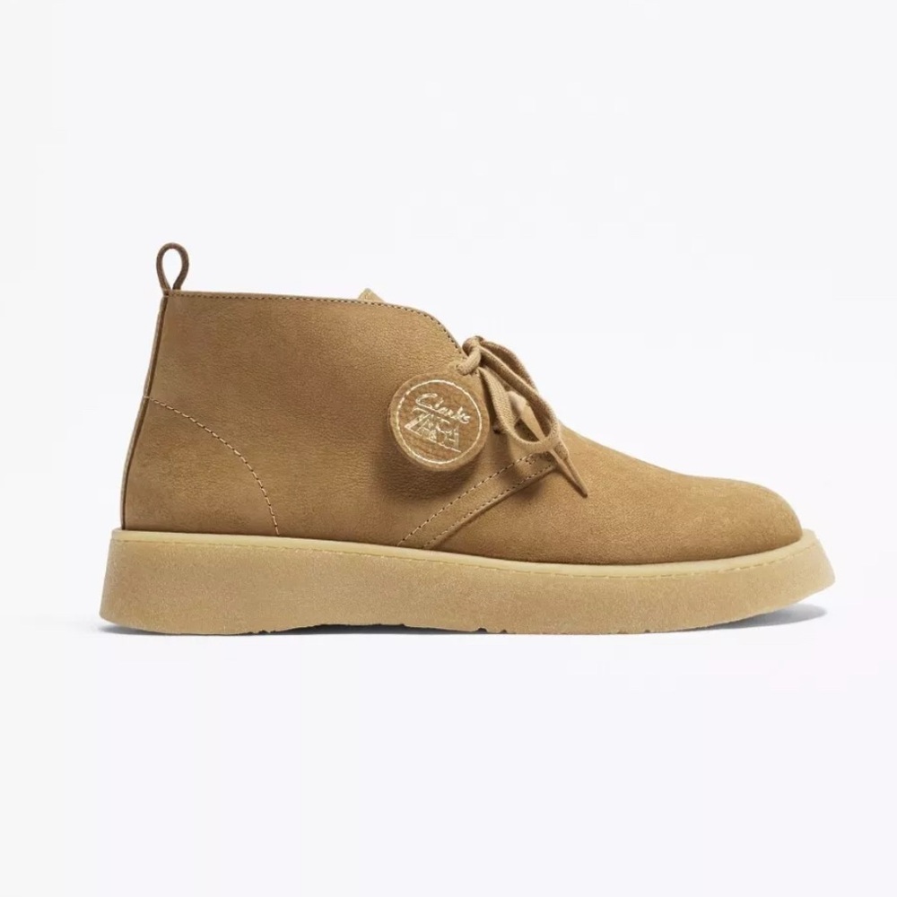 Clark’s x Zara Collaboration Tan Real Leather Ankle Boot Size 38 - Picture 1 of 14